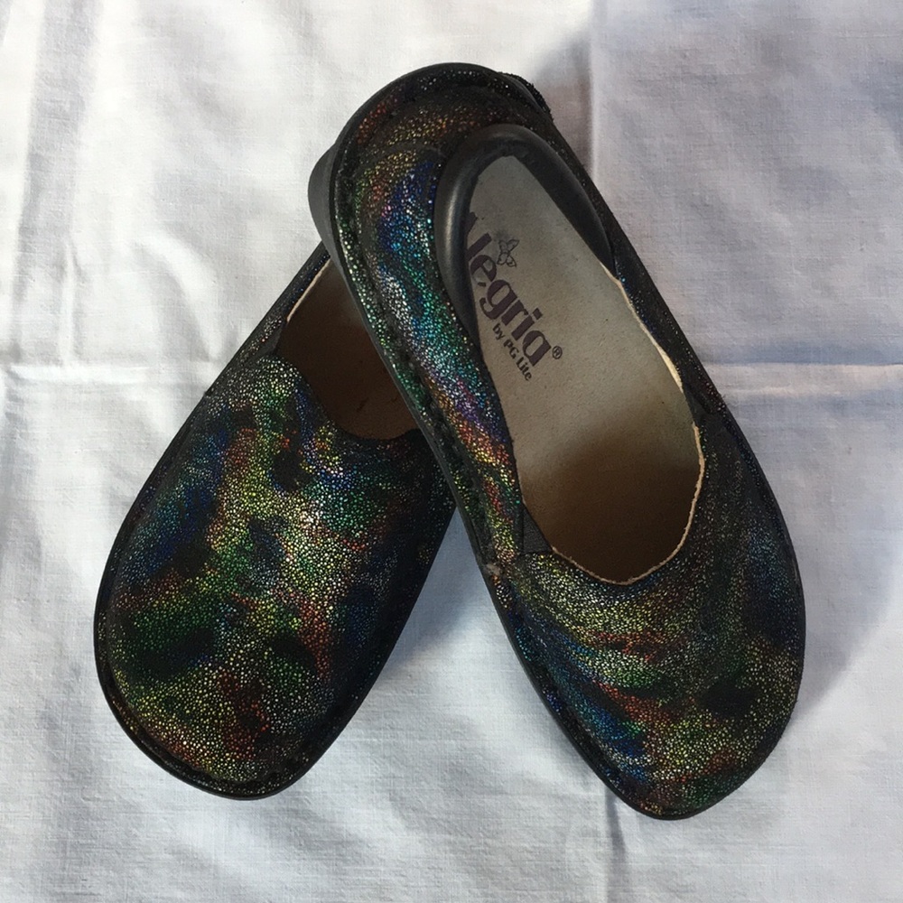 ALEGRIA DEB MULTICOLORED NURSING SHOES